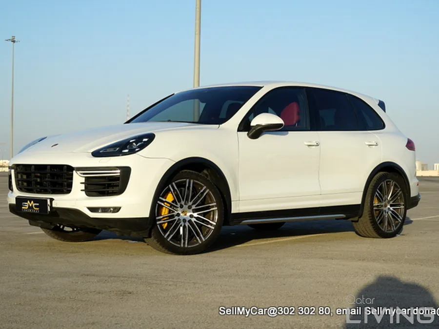  2015 PORSCHE CAYENNE TURBO  + Full-Service Records (Available) with Porsche