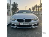 BMW 420i         2.0 liters turbocharged.