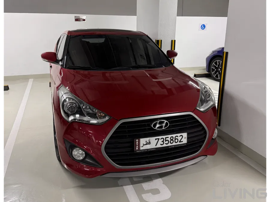 Hyundai Veloster Turbo, registered in 2021