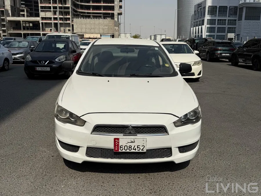 MITSUBHISI LANCE 2014, AUTOMATIC GEAR, WHITE COLOUR CONTACT MR ANEES 55862495