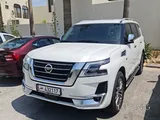 Nissan patrol V8 platinum white fully loaded under warranty and full insurance 