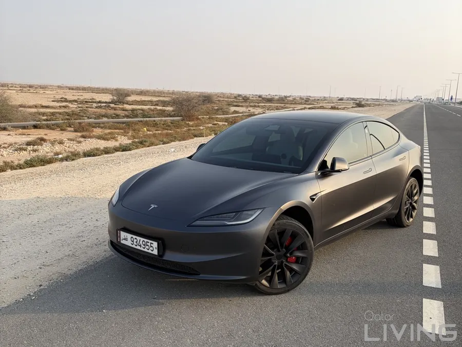 Tesla model 3 long range from qatar