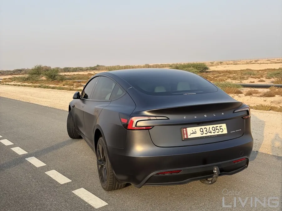 Tesla model 3 long range from qatar