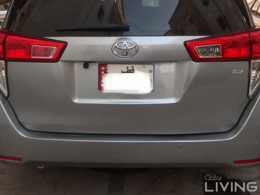 Toyota Innova crysta is in excellent condition